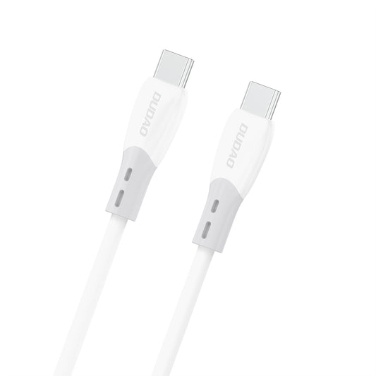 DUDAO Cable with silicone braid USB-C L25SC 60W 2m - white