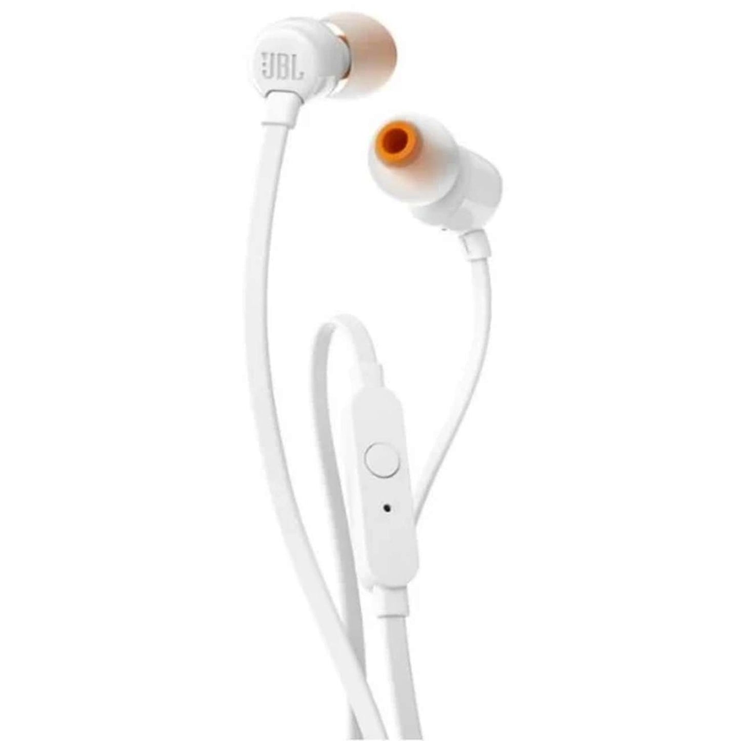JBL JBL T110 in-ear wired headphones with 3.5mm mini jack - white – image 2