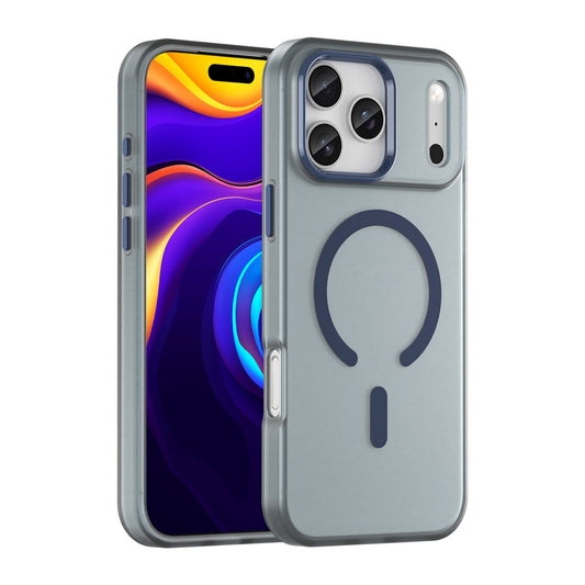 HURTEL Case cover for iPhone 17 Pro Magnetic Abrasive MagSafe - matte blue
