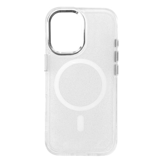 HURTEL Case cover for Samsung Galaxy S26 Glitter Case MagSafe - white