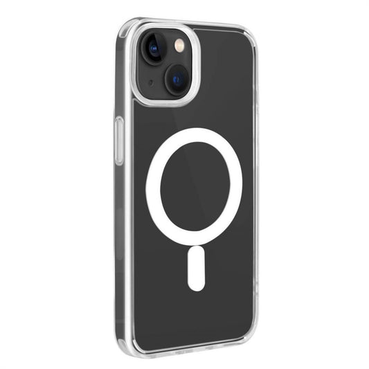 PURO Silicone case for iPhone 14 / 13 Lite Mag MagSafe - transparent