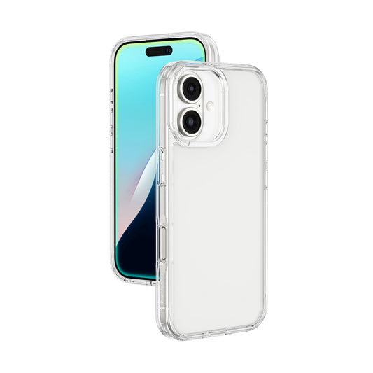 AmazingThing Silicone case for iPhone 16 Plus Minimal Case - transparent