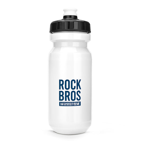 ROCKBROS Bicycle water bottle for drinks 600 ml - white