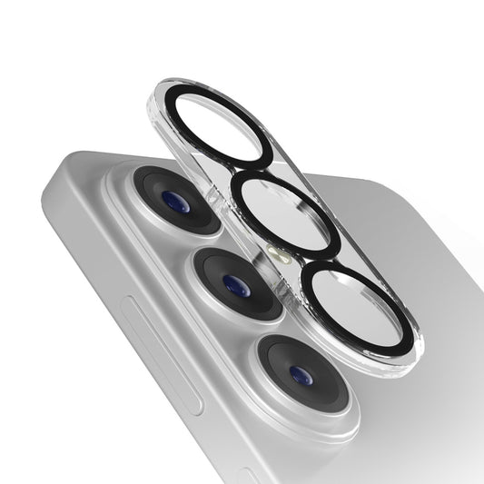 SBS Protective glass for the rear camera for Samsung Galaxy S26/S26 Plus with a black frame
