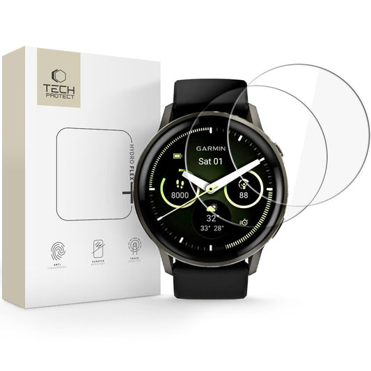 Tech-Protect Hydrogel foil for Garmin Venu 45 mm Hydro flex+ watch - 2 pcs.