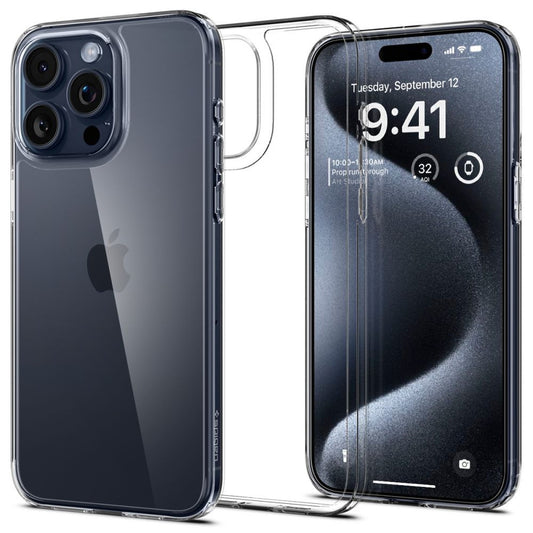 SPIGEN Case cover for iPhone 15 Pro Airskin Hybrid - transparent