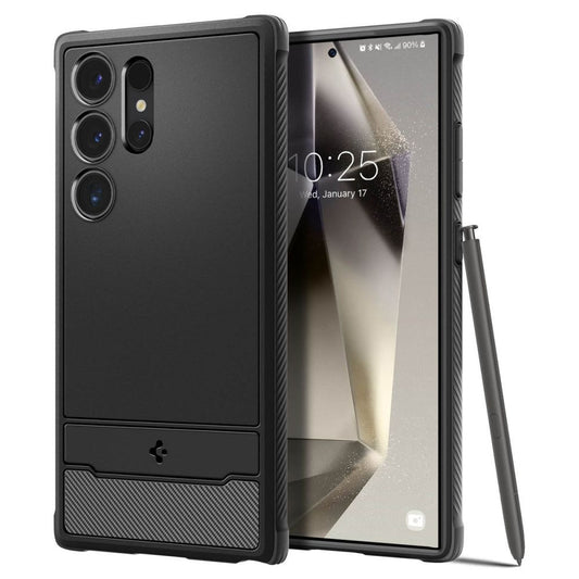 SPIGEN Case cover for Samsung Galaxy S24 Ultra Rugged Armor - matte black