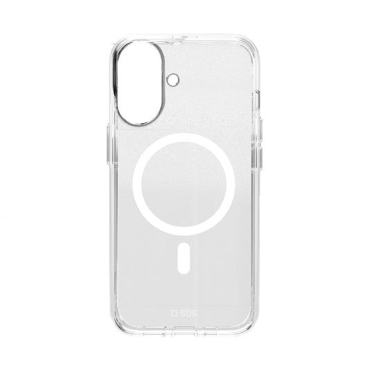 SBS Case cover for iPhone 16 Plus Extreme Mag D3O MagSafe - transparent
