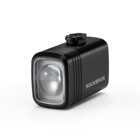 ROCKBROS Rechargeable front bicycle light 1000 lm 2800 mAh - black