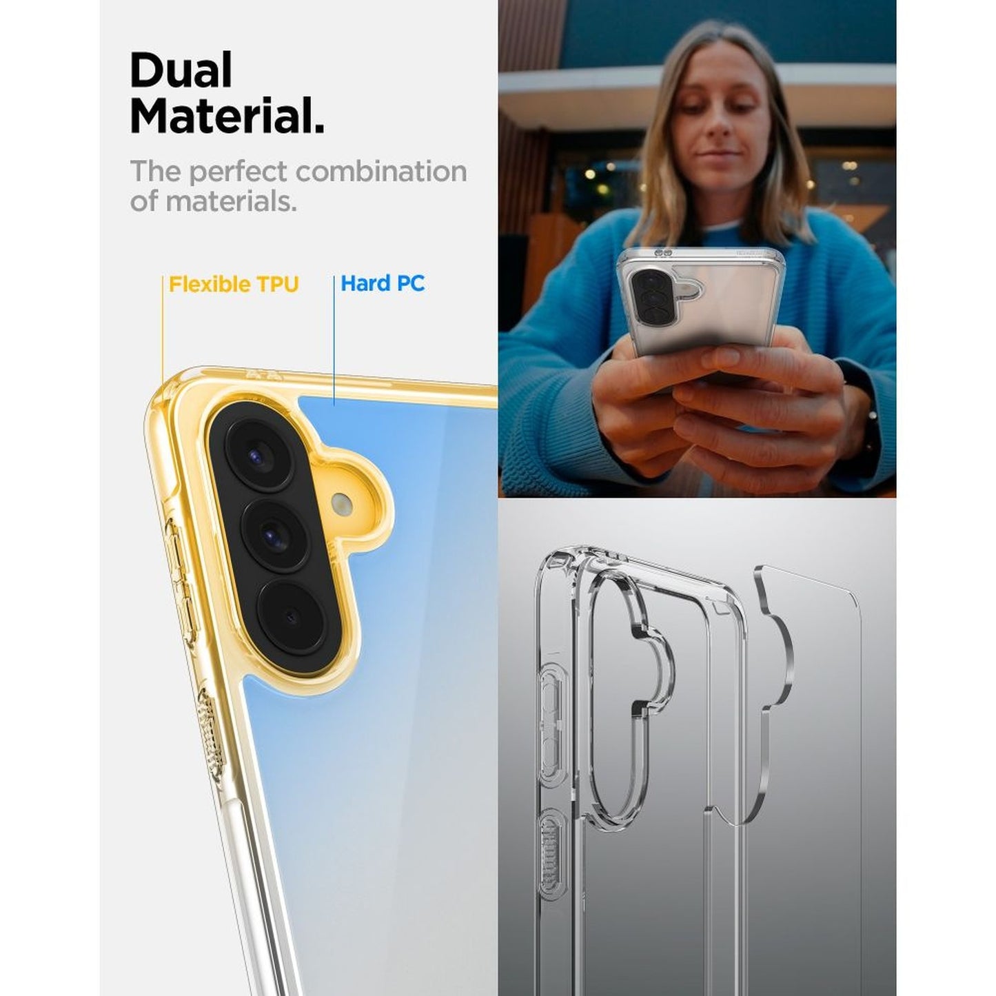 SPIGEN Etui pokrowiec na Samsung Galaxy A57 5G Ultra Hybrid - przezroczysty – image 11