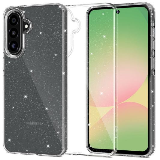 Tech-Protect Case cover for Samsung Galaxy A56 5G FlexAir - transparent glitter