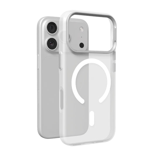 PURO Lightfeel MagSafe case for iPhone 17 Pro - transparent white