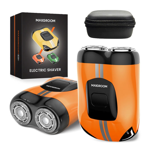 MAXGROOM Electric shaver 400mAh IPX7 - orange