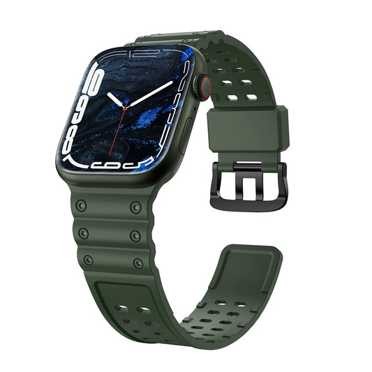 HURTEL Elastic strap for Apple Watch 38 / 40 / 41 mm - green