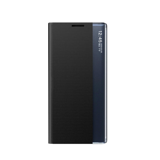 HURTEL Case with flap and stand for Samsung Galaxy A35 New Sleep View Case - black