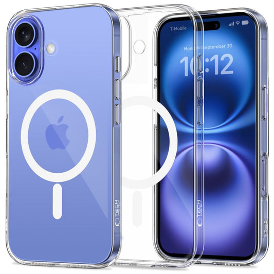 Tech-Protect FlexAir MagSafe case for iPhone 16 - transparent
