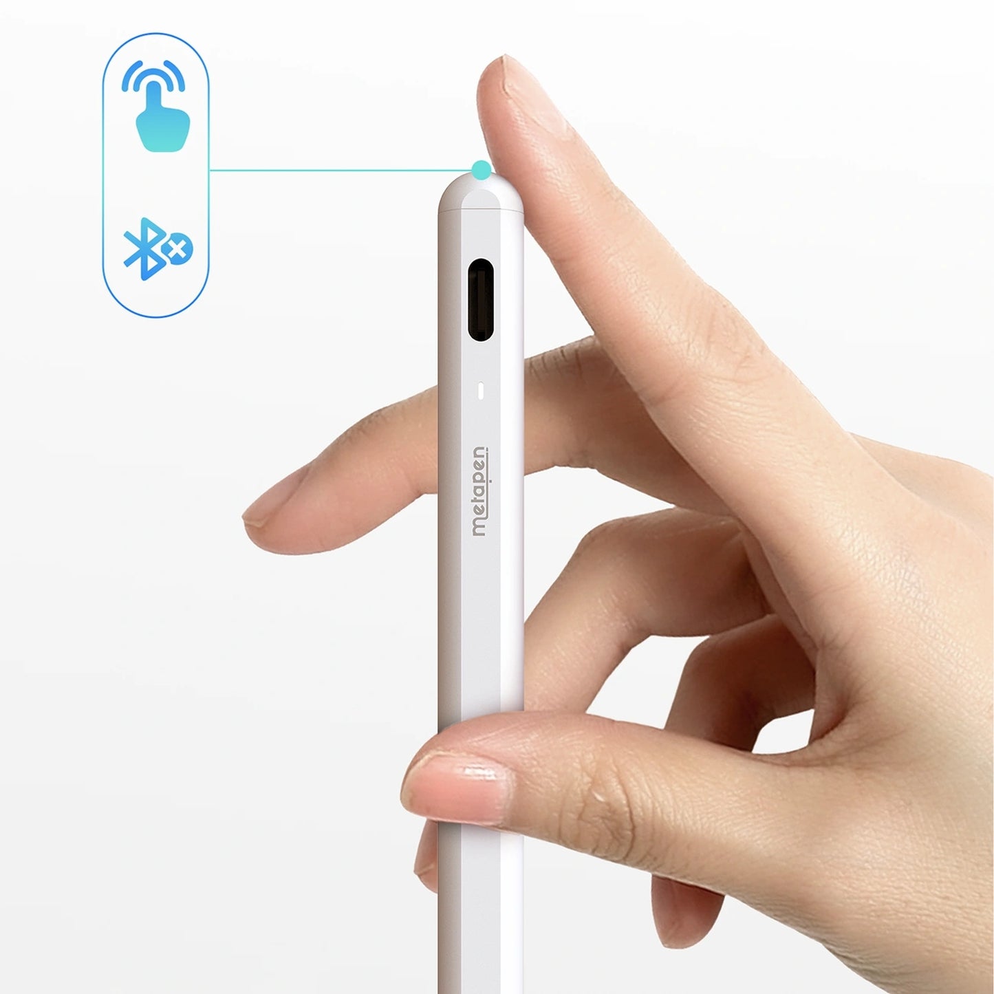 Metapen Stylus stylus for iPad Pencil A8 - white – image 7
