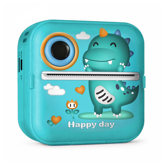 WOZINSKY Camera with thermal printer for children game camera - green