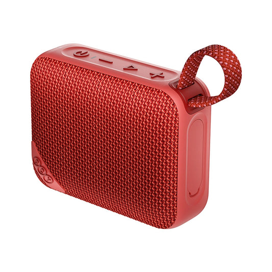 QCY Wireless Bluetooth speaker with RGB backlight IP67 - red