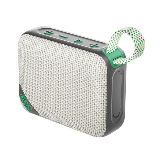 QCY Wireless Bluetooth speaker with RGB backlight IP67 - grey-green