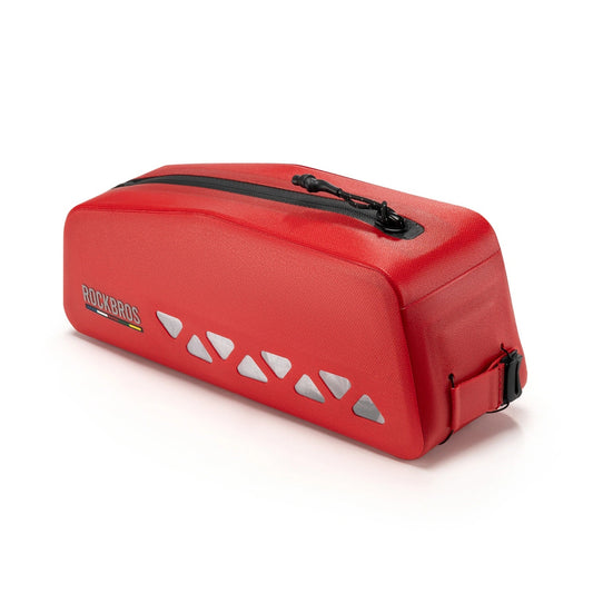 ROCKBROS Waterproof bicycle bag for frame 1L - red