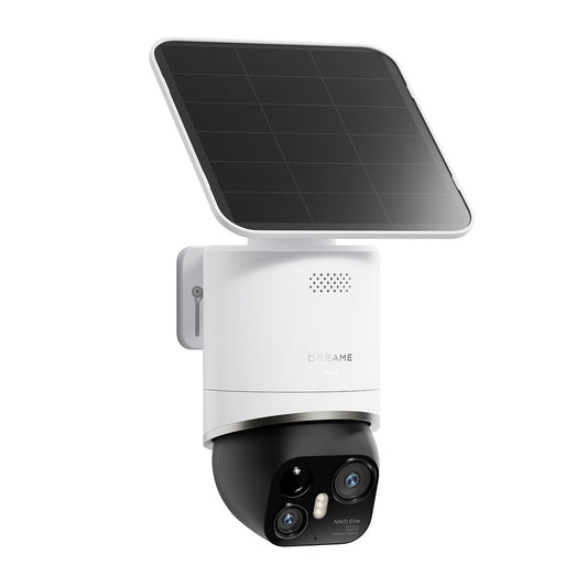 Dreame 360 Outdoor Camera with Solar Panel 4K 8MP 2.4GHz WiFi 13000mAh - White