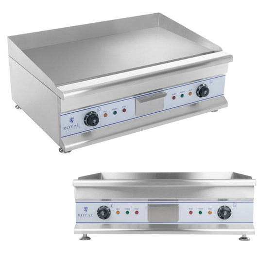 Double grill, electric grill plate, 60 cm by Royal Catering - Gastronomy/Kitchen/Heating devices/Grills grates and heating plates/Grill plates