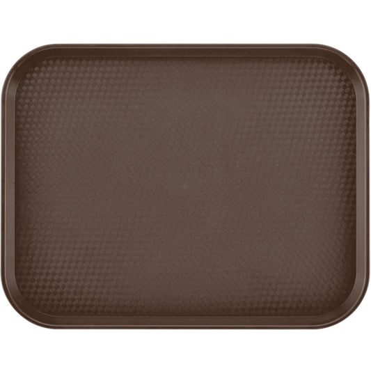 CAMBRO Polypropylene non-slip tray 355 x 457 mm - brown