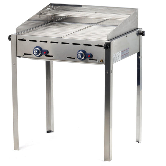 Hendi Green Fire gas grill 2 gratings GN1/1 11.6kW