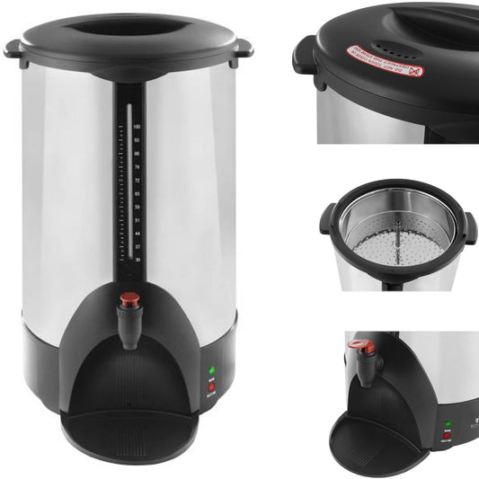 Royal Catering Percolor maker for coffee and tea steel double walls 230V 16L