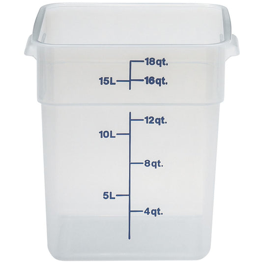 CAMBRO CamSquare food container 17.2 l 256x310x320 mm - transparent
