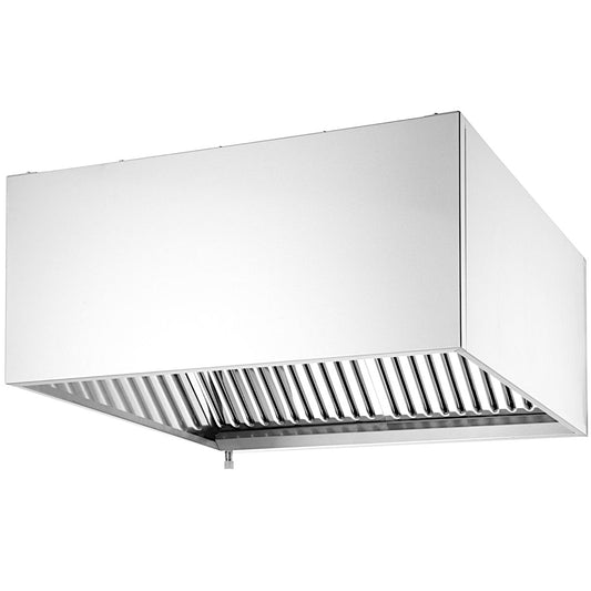 Hendi Wall absorber hood, screwed, STEEL 1005x1000x450 mm