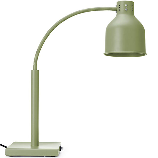 Hendi Flexible table heating lamp for heating food, 250 W - green