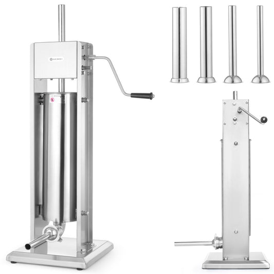 Hendi Sausage filling machine vertical steel Profi Line 7L