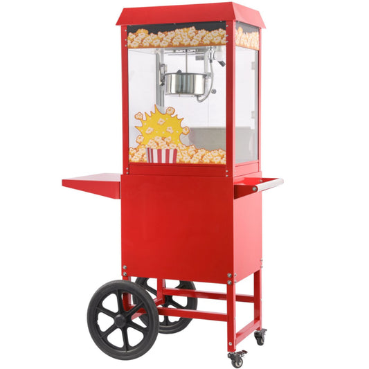 Hendi Mobile popcorn machine with a trolley on wheels 1155 W