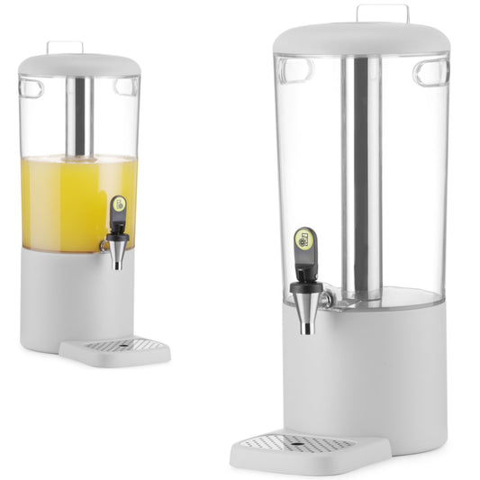 Hendi Cooling dispenser for juices and drinks UNIQ 8 l - white