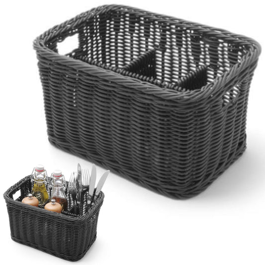 Hendi Dispenser basket on silverware spice with 4 grey melanchows