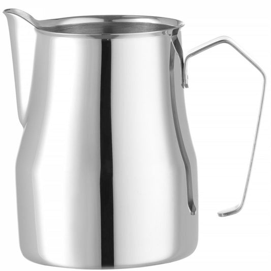 Hendi Jug, stainless steel milk frothing cup, 0.7 l diameter. 84mm