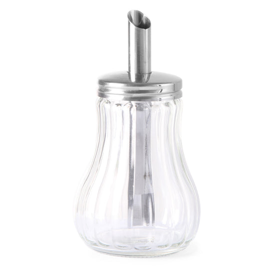 Hendi Glass confectioner with sugar dispenser 80mm 200ml