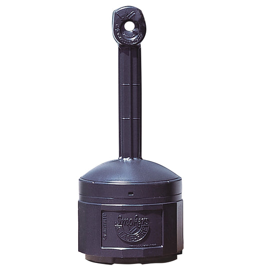 Āra pelnu trauks uz stabilas pamatnes. 15L, Ø 42cm, augstums 98cm, melns.