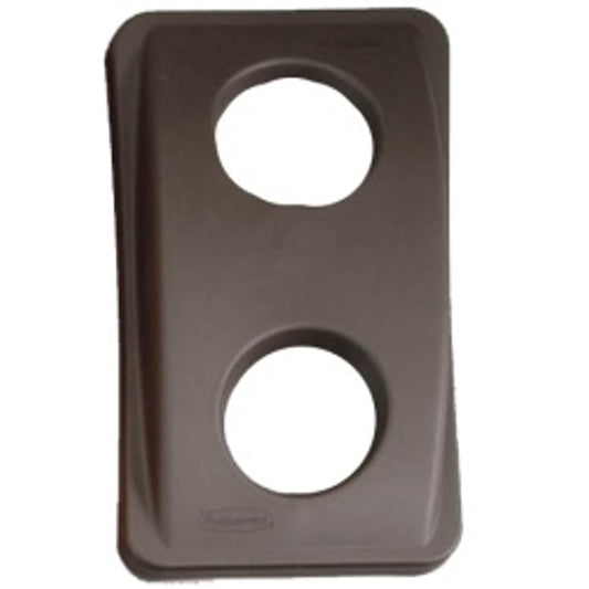 Cover for Rubbermaid SLIM JIM container brown reg