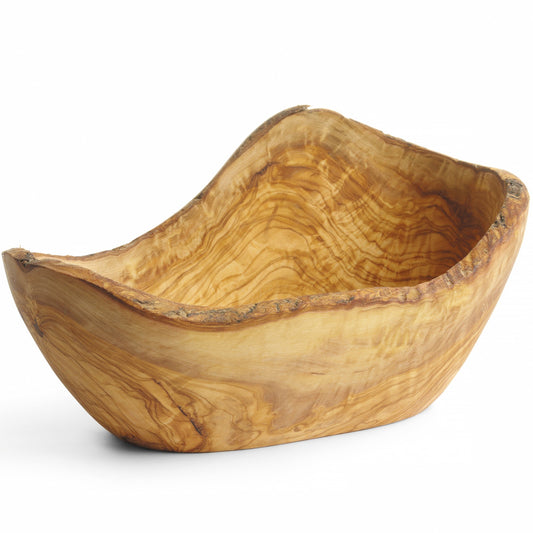 Hendi Decorative decorative bowl made of olive wood, 300 x 190 x 110 mm