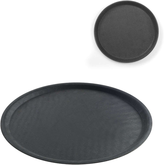 Hendi Tray waiter non-slip round wed 40cm - black