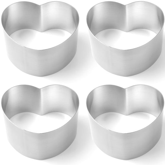 Hendi Cake Heart - Set 4pcs