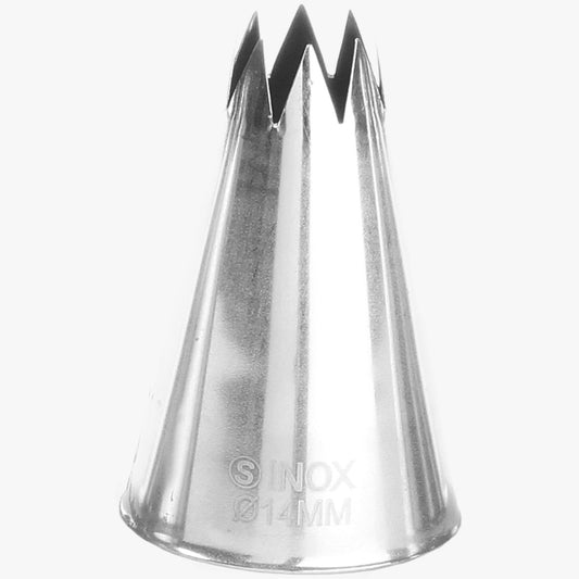 Hendi End of the star sleeve sleeves of the bag of confectionery steel wed. 14mm