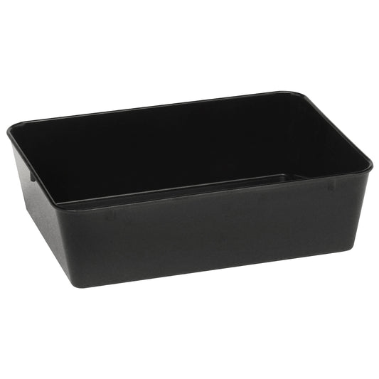 Gaļas un pārtikas paplātes konteiners ar melamīnu 310x190x80mm melns - Hendi 568507
