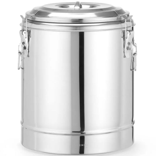 Hendi Thermos, catering thermal container for transporting food Kitchen Line STEEL, 23 l