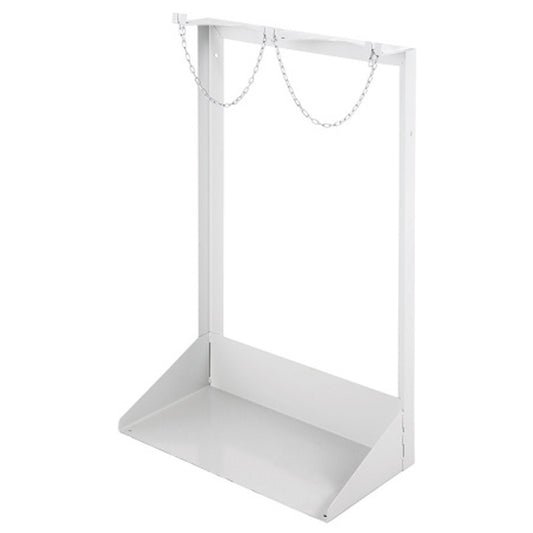 MEVA Safe base stand for 2 cylinders with technical gas