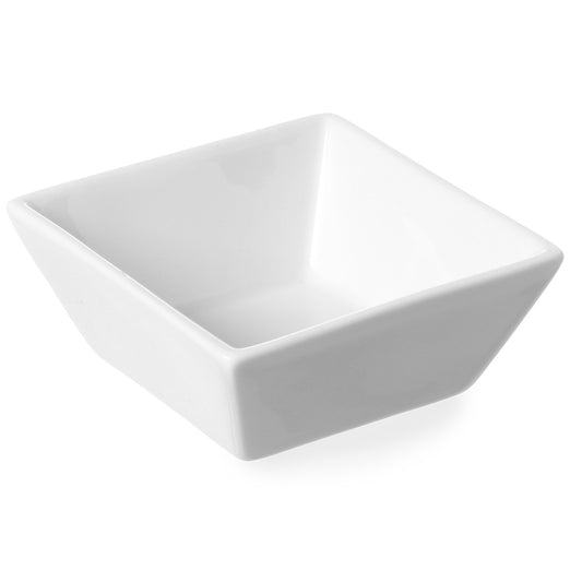 Hendi Cuadrado TAPAS MINI porcelain snack bowl set 6pcs