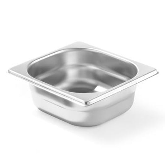 Hendi Container GN 1/6 Stainless Steel Profi Line 100 mm